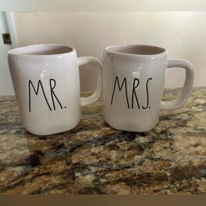 Rae Dunn Coffee Mugs/Cups - Mr./Mrs.